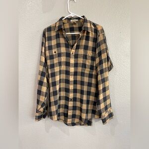 Campus vintage Checkered button down Shirt